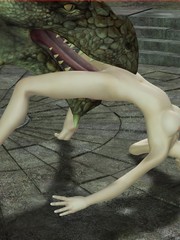 3d monster sex