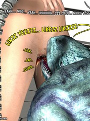 cartoon monster sex