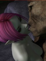 cartoon monster porn