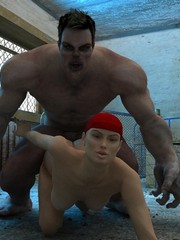 3d monster sex