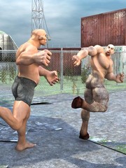 3d monster sex