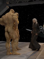 cartoon monster porn
