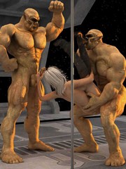 cartoon monster porn
