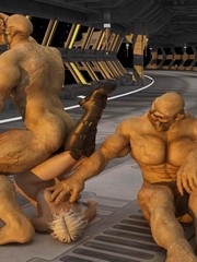 3d monster sex