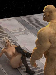 cartoon monster porn