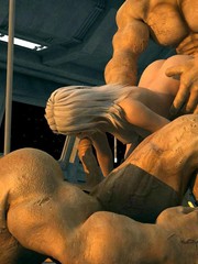 cartoon monster porn