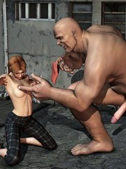 3d monster sex