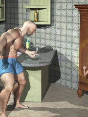 3d monster sex