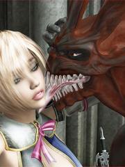 3d monster porn