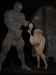 3d monster sex