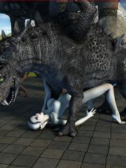 3d monster sex