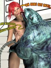 3d monster porn