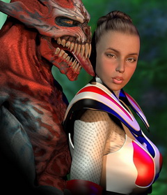3d adult evil