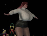3d anime nun