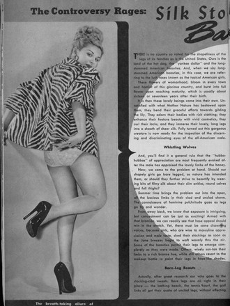 Vintage Stockings Parade