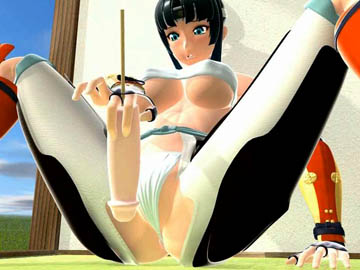 3D hentai asian futanari