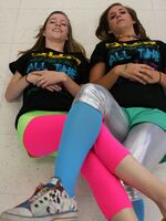 black spandex shorts