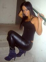black spandex shorts