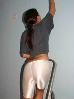 ebony booty in spandex