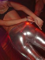 girls in spandex shorts