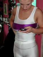 girls in spandex shorts