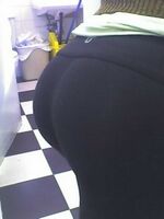 black spandex shorts