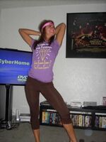 girls in spandex shorts