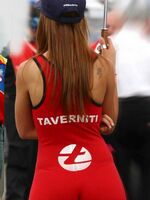 girls in spandex shorts