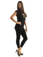 black spandex shorts