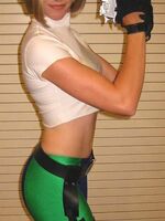 black spandex shorts
