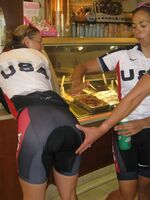 black spandex shorts