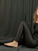 girls in spandex shorts