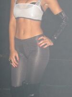 black spandex shorts