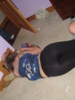 black spandex shorts