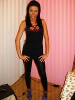 black spandex shorts