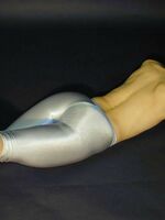 girls in spandex shorts