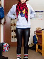 black spandex shorts