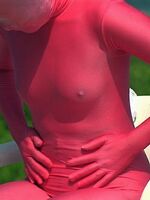 girls in spandex shorts