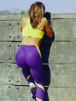 ebony booty in spandex