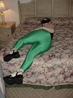 girls in spandex shorts