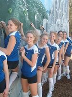 girls volleyball spandex
