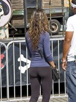 black spandex shorts
