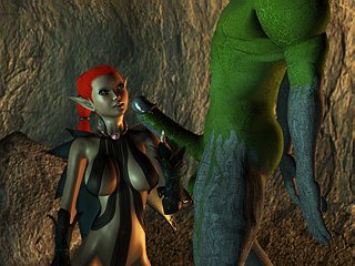 3d monster sex