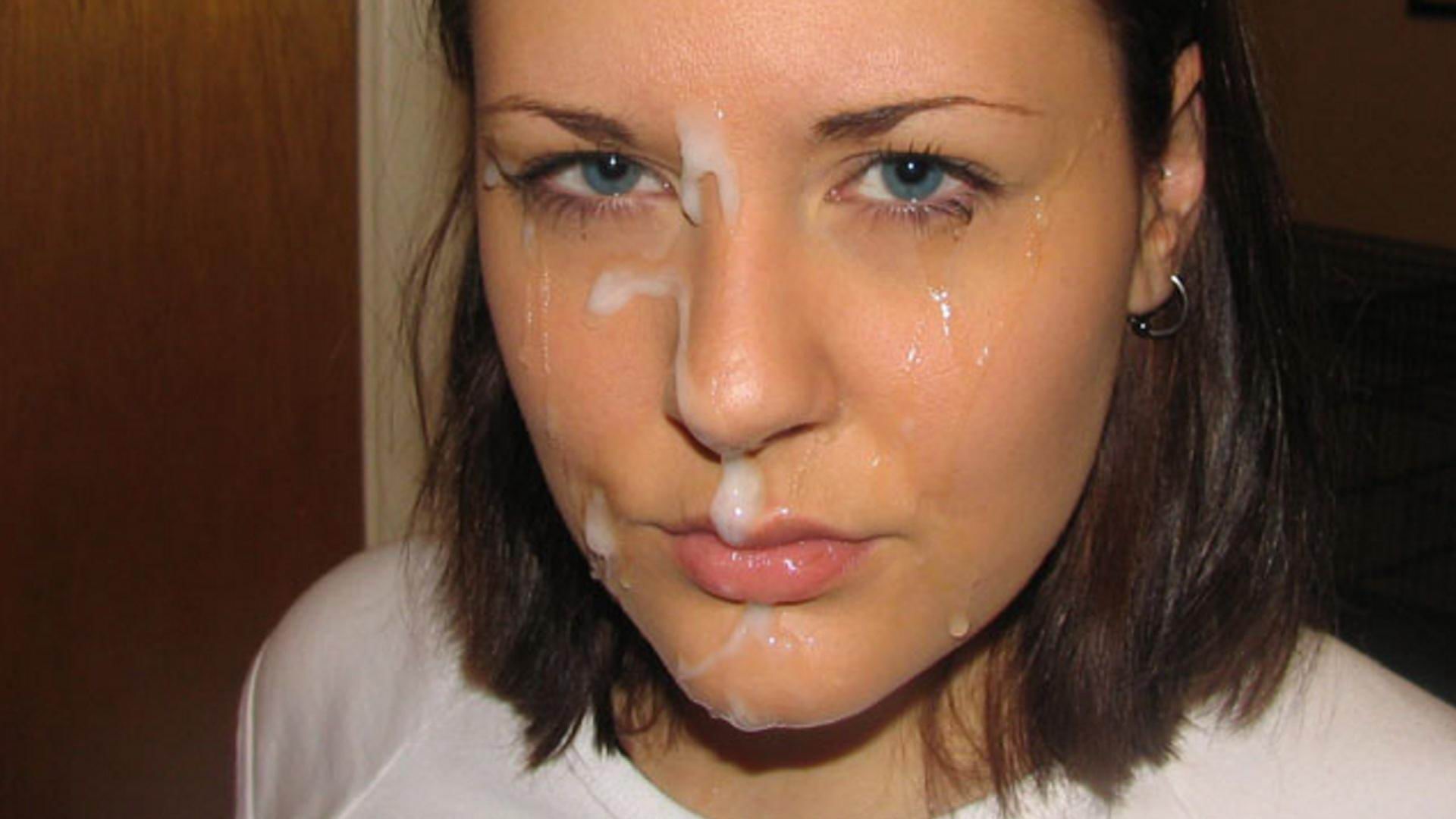 девушки сперма на лице фото видео фото 119