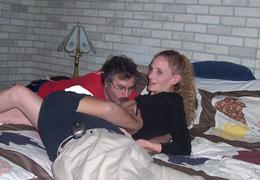Two married couples trade fucking partners. Image 6