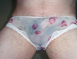 Man wearing pantie & lingerie gal Image 3