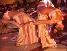 Hot ladies doing a gorgeous striptease show set Image 2