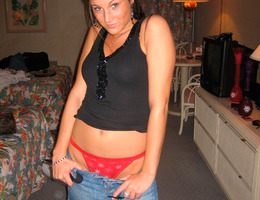 Stuffing Panty In Pussy gallery Image 6