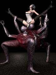 cartoon monster porn