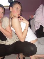 girls in spandex shorts
